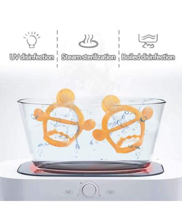 HEORSHE Baby Teething Toy - Silicone Adjustable Wristband Chew Toy for Babies 0-12 Months - Brown - Buy Online on GoSupps.com