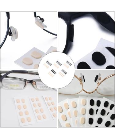 Gleavi Silicone Nose Pads for Glasses - 16 Leaves Upholstery Sponge-Noses for Reading Glasses Sunglasses & Repair Parts - Comfort & Support Accessories - Buy Online on GoSupps.com