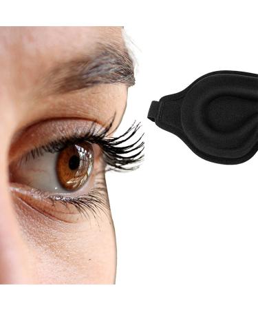 3D Sleep Mask for Men & Women - Contoured Blackout Eye Mask for Side & Back Sleep | Adjustable Strap - Buy Online on GoSupps.com