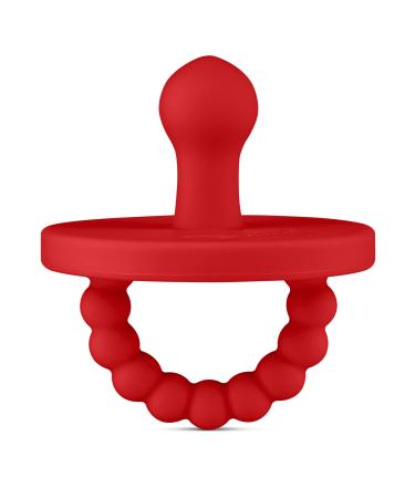 Ryan & Rose Cutie PAT Pacifier Teether (Bulb  Red)