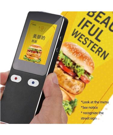 Voice Translator Devices Language Translator Device Smart Language Voice 2.4 Inch Touch Screen 44 Languages WiFi Pocket Electronic Translators Learning Traveling Shopping Needed Happy Gift Vision - Buy Online on GoSupps.com