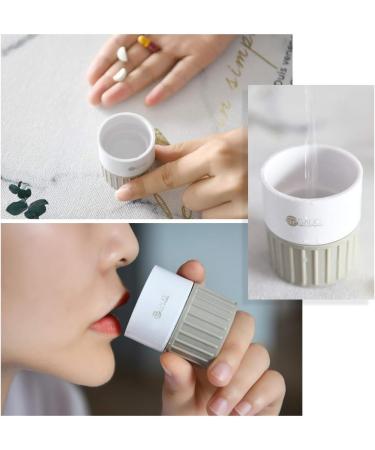 4-in-1 Pill Cutter & Crusher - Portable Tablet Pulverizer & Organizer for Daily Use & Travel - Buy Online on GoSupps.com