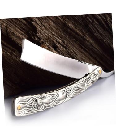 Minkissy Manual Safety Razor for Men - 2-Pack Stainless Steel Shaving Razors - Premium Metal Beard Grooming Tool - Buy Online on GoSupps.com