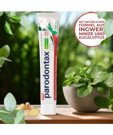 Parodontax Herbal Fresh Toothpaste for Bleeding Gums 75ml (Pack of 12) & Celexqua Toothbrush Cap - Best for Oral Care | International Shipping - Buy Online on GoSupps.com