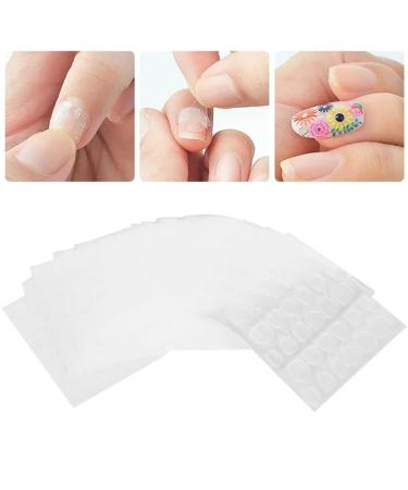 Cuticle Remover Jelly Double Adhesive Tabs Nail Glue Sticker False Nail Tips Accessories (Clear One Size) Clear One Size - Buy Online on GoSupps.com