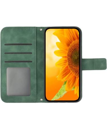  VQWQ Wallet Case for OPPO Realme 10 5G - 1.5M Strap Glitter Shinny Sunflower Flip Leather Case Card Slot Shockproof Kickstand Magnet Cover for OPPO Realme 9i 5G / Realme 10 5G HT -Green-T - Buy Online on GoSupps.com