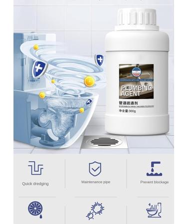 Powerful pipe unclogger efficient unclogging smooth and worry-free fast solution to blocked drains 300g - Buy Online on GoSupps.com