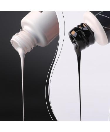 NXJ INFILILA Nail Art Gel Polish 2pcs 8ml Liner Nail Polish Set Gel Liners Black & White Classic Colors Gel Paint for Nails Art French Petal Swirl Fire Nail Design Manicure Salon Liner Blcak White - Buy Online on GoSupps.com