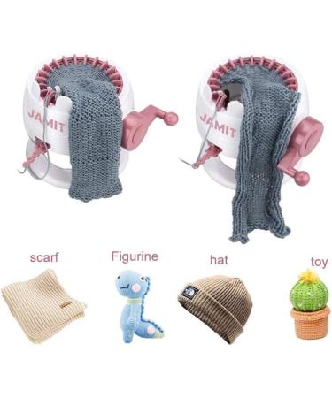 CDBZ Knitting Machine - 22 Needles Smart Weave Round Loom for Adults/Kids DIY Knit Scarf Hat Sock - Buy Online on GoSupps.com