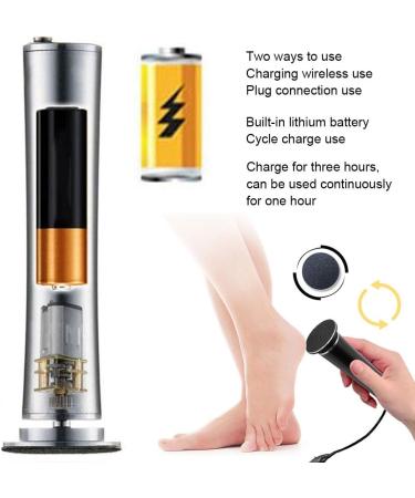 Good Heat Dissipation Electric Foot Callus Remover Electric Foot File Strong and Sturdy for Home Salon Shop Manicure Store Beauty Salon - Buy Online on GoSupps.com