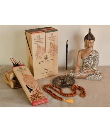 Premium Tibetan INCENSE. (Clean Energy - Energy Cleaning). Therapeutic and Organic. Hand Made. 8 count. An oriental and sweet fragrance with a floral explosion. Notes of Iris roses and violets combine perfectly with wood  - Buy Online on GoSupps.com