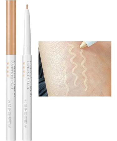 Concealer Pencil Full Coverage Corrects Long Lasting Face Makeup Highlighter Blendable Stick Multifunctional Concealer Pen Change The Lip Raise Brow Bone And Refine Eyebrow Shape - Buy Online on GoSupps.com