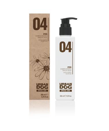 URBAN DOG 04 HYDRA Specific Shampoo FOR DRY SKIN SPECIAL CARE 200 ml GMO Free and 100% Made in Italy