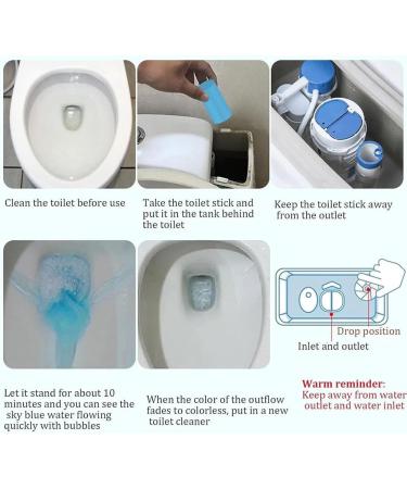 Sangboxs Effective Concentrated Descaling Toilet Cleaning Stick Sangboxs Toilet Cleaning Stick Descaling Toilet Bowl Cleaner Stick Powerful Toilet Bowl Cleaner Four Scents (2pcs-Pink) - Buy Online on GoSupps.com