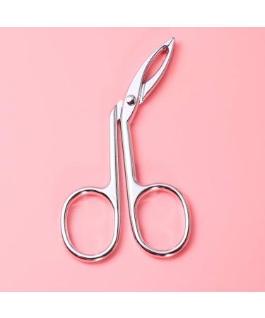 Beaupretty Scissors Shaped Slant Tip Eyebrow Tweezers - Set of 2 for Women | Precision Eyebrow Clip - Buy Online on GoSupps.com
