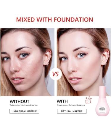 |Most Gifted| Watermelon Glow Moisturize Serum - Watermelon Facial Essence - Lightweight Facial Serum & Priming Liquid Highlighter (2Count (Pack of 2)) - Buy Online on GoSupps.com