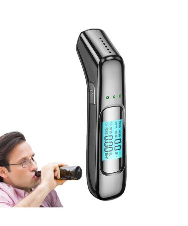 Alcohol Tester - LED Display Alcohol Blower Tester - Breathalyzer Tester Highly Accurate Alcohol Blower Tester for Party Driver Personal & Professional Use