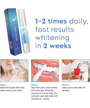 Limetown Teeth Whitening Essence - Effective Whitening Pen for Hard-to-Reach Areas | 1/2 Pack - Brighten Your Smile! - Buy Online on GoSupps.com