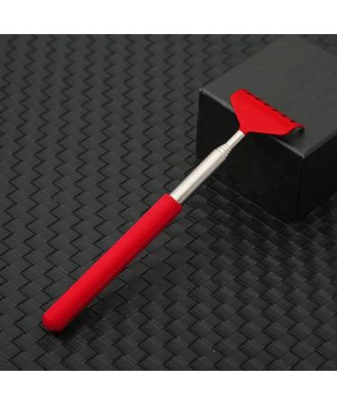Buy LZKHEH 4X Stainless Steel Telescopic Back Scratcher - Portable Rubber Handle Itching Massage Tool for Head & Back Relief - Buy Online on GoSupps.com
