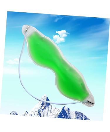 FOMIYES Cooling Eye Mask Gel Eye Cooling Eye Cover Eye Care Cool Masks Silicone Cooling Eye Pastes Reusable Cooling Ice Eye Mask Blindfold Therapeutic Eye Mask Cold Facial Mask 18.50X5.00X0.50CM Green - Buy Online on GoSupps.com