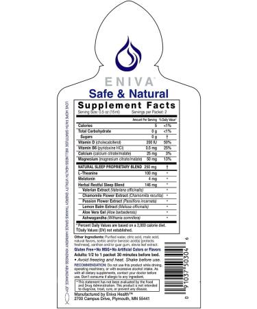 20 Packets of Natural Sleep Travel Single Serve Natural Sleep Aid Feel Great in The Morning - Buy Online on GoSupps.com