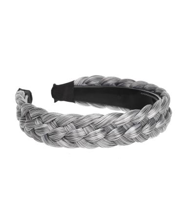 Vowyore Synthetic Hair Braided Headband - Classic Chunky Wide Plaited Hairpiece for Women and Girls - Buy Online on GoSupps.com