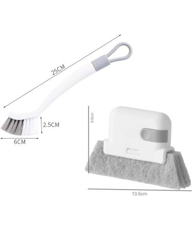 Christol Window Track Cleaner Window Grooves Cleaning Brush Tools Set for Sliding Door Track Crevice Cleaner - Buy Online on GoSupps.com