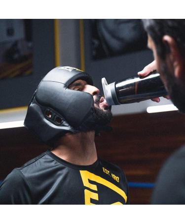 Everlast Everfresh Head Gear Black - Ultimate Protection for Boxing and MMA - Buy Online on GoSupps.com