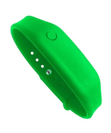 Accessories Sanitizer Bracelet Men's Silicone Stay Safe Refillable - One Bracelet 8.5 Inches - M2020 Green - Multicolored