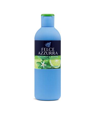 Felce Azzurra Bergamot And Jasmine - Refreshing Essence Body Wash - Enriched By Hints Of Amber And Cinnamon - Intense And Regenerating Fragrance - Naturally Moisturizes For Comfortable Skin - 1.69 Oz Bergamot and Jasmine...