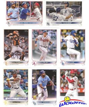 2022 Topps Baseball Complete 668 Card Factory Set | (5) Exclusive Foilboards #/390 | Series 1 & 2 Rookies Julio Rodriguez, Bobby Witt Jr & More - Buy Online on GoSupps.com