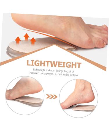 FRCOLOR 1 Set Half Size Heel Pad Sports Heel Pads Creative Heel Pads Shoes Height Increase Pads Invisible Height Pads Comfortable Heel Pads Inner Heightened Sock Pad Sports Heel Insoles - Buy Online on GoSupps.com