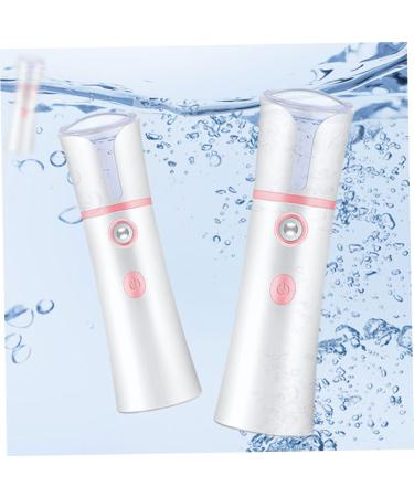 AUTSUPPL 1pc Steamer for Face Nano Steamer White Portable Humidifer Portable Travel Humidifier 14.1x4cm - Buy Online on GoSupps.com