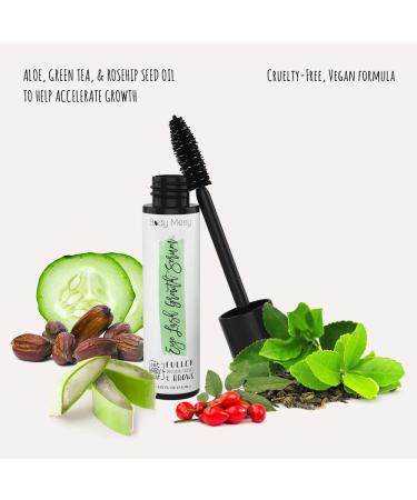 Body Merry Eyelash Growth Serum with Biotin and Peptides - 0.225 fl oz - Buy Online on GoSupps.com