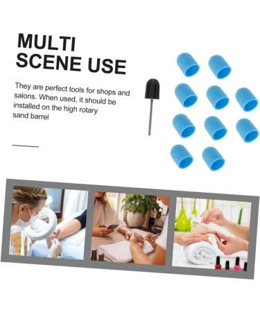 Mikinona 3 Sets Nail Art Polishing Caps Electric Nail File Accessory Drill Bits Manicure Pedicure Sanding Caps Nail Art Mmxmm Sanding Bands - Buy Online on GoSupps.com