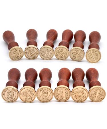 Medieval Initial Alphabet Wedding Invitation Wax Seal Stamp - Letter F - Buy Online on GoSupps.com