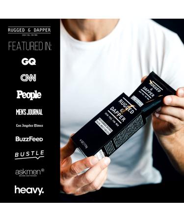 RUGGED & DAPPER Men's Face Moisturizer - Unscented Anti-Aging Cream for Dry Skin 4 Fl Oz - Hydrating Daily Facial Lotion - Buy Online on GoSupps.com