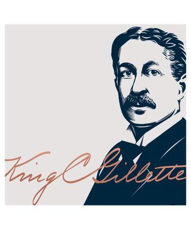 Buy King C. Gillette Shaver - 1 Blade | International Shipping & Best Prices | Smooth Shave Guaranteed - Buy Online on GoSupps.com