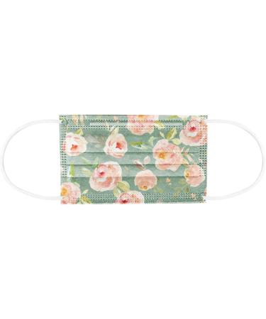 Buy Lulupi 10-Piece Floral Mouth Protection Masks | Elegant Breathable Beama Mask Necklace for Women - International Shipping Available - Buy Online on GoSupps.com