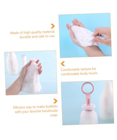 minkissy 2pcs Skin Care Bubble Products Foaming Net Soap Saver Pouch for Facial Body Shower Bubble Net - Buy Online on GoSupps.com