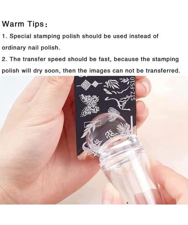 OUBFUUY Sakura Theme Nail Stamp Plates Nails Art Stamping Plates Festival flower Nail plate Template Image Plates - Buy Online on GoSupps.com