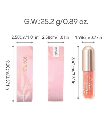 Skynest Derol Lip Plumper Gloss Set - 5pcs Tinted Lip Gloss with Glitter | Lip Care Serum for Moisturizing and Reducing Fine Lines - Buy Online on GoSupps.com