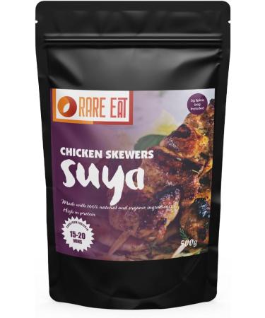 Nigerian Jollof Rice + Goat Meat Peppersoup + Chicken Skewers Suya | Serves 5 - Buy Online on GoSupps.com