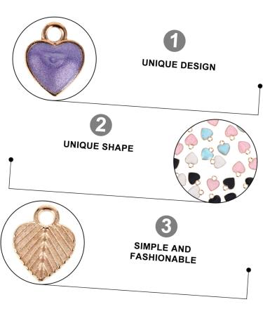 VILLCASE 150 Pcs Heart Pendant Earrings for Wedding American Flag Valentines Day Charm Pendant Key - Buy Online on GoSupps.com