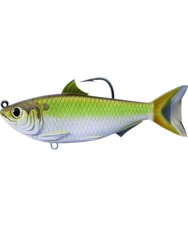 LIVE TARGET Threadfin Shad Soft Plastic Swimbait Multicolored One Size