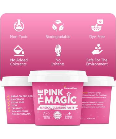 Natural All Purpose Cleaning Power Paste | Deep Cleaning Supplies for Kitchen Bathroom & Surfaces Eco-Friendly Scrub Cleaner - Buy Online on GoSupps.com