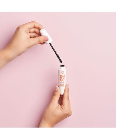 W7 Oh So Sensitive Hypoallergenic Mascara - Black Vegan Formula with Vitamin E for Sensitive Eyes - Buy Online on GoSupps.com