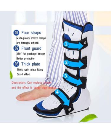 Adjustable Foot Drop Brace & Ankle Foot Orthosis - Night Splint for Plantar Fasciitis & Achilles Tendonitis - Left Foot M Size - Buy Online on GoSupps.com