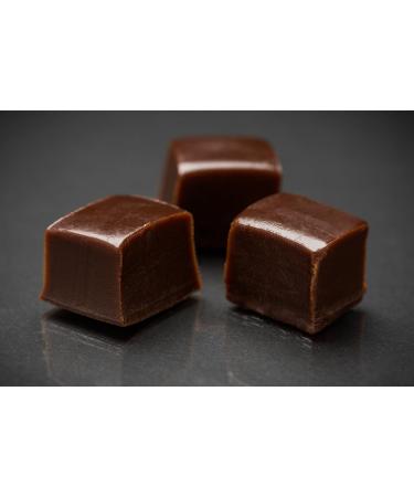 Tom & Jenny's Sugar Free Caramel Chocolate Sea Salt Candy - Low Carb Keto Friendly with Xylitol and Maltitol - 2.9oz Pack - Buy Online on GoSupps.com