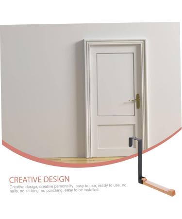 Door Hook Wall Hanger Hooks Door Towel Hook Hat Hook Cement Clothes Hook Lotus Tree Multifunction 17.5X16CM Black - Buy Online on GoSupps.com
